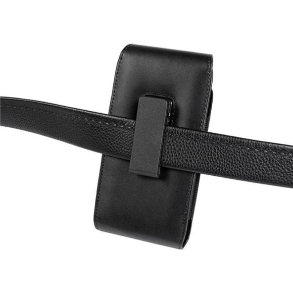 PU Leather Swivel Clip Case Cell Phone Holster Rotating Belt Clip Pouch Holder - Picture 7 of 8